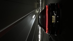 Porsche Panamera Black Vertical Black Cars Car Taillights Licence Plates Porsche German Cars Volkswa 4032x3024 wallpaper