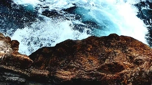 Nature Sea Coast Water Rocks 1080x1440 Wallpaper