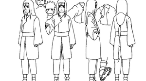 Naruto Anime Outline Naruto Shippuuden Hyuuga Neji Anime Boys Uzumaki Naruto Maito Gai 2048x1434 Wallpaper