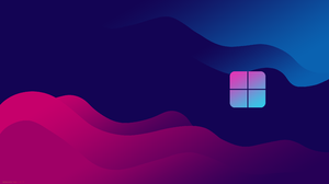 Windows 12 Concept Art Microsoft Minimalism Simple Background 3840x2160 Wallpaper