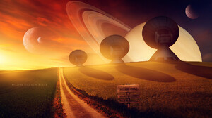 Sci Fi Planetscape 1920x1080 Wallpaper
