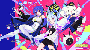 22 Bilibili 33 Bilibili Bilibili Digital Art Anime Girls 10491x5877 Wallpaper
