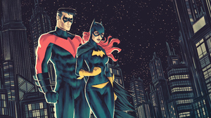 Barbara Gordon Batgirl Dc Comics Dick Grayson Nightwing 3840x2160 Wallpaper