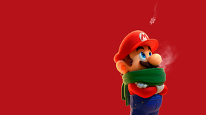 Super Mario Scarf Snowflakes Nintendo 3840x2160 Wallpaper