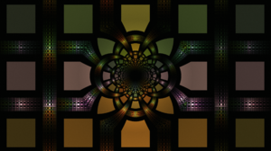 Fractal Symmetry Digital Art Colorful 2688x1512 Wallpaper