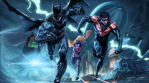 Batman Dc Comics Nightwing Robin Dc Comics 2976x2014 Wallpaper