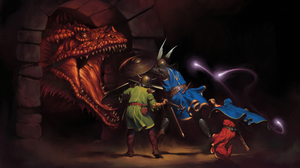 Fantastic Realism Fantasy Art Dragon Knight Dungeons Dragons Sorcerer Fantasy Castle Dungeon Master  3840x2336 Wallpaper