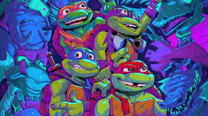 Teenage Mutant Ninja Turtles Raphael TMNT Leonardo TMNT Donatello TMNT Michelangelo TMNT Comix Comic 3840x2160 wallpaper