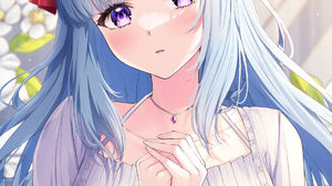 Anime Anime Girls Uma Musume Pretty Derby Mejiro Ardan Uma Musume Long Hair Blue Hair Horse Girls An 1145x1741 Wallpaper