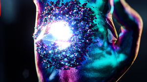 Digital Science Fiction Artwork Crystal Robot Colorful 2160x3840 Wallpaper