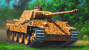 Military Panther Tank 3840x2673 Wallpaper