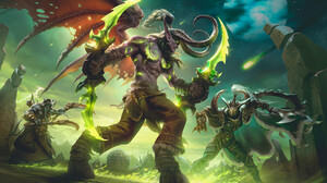 World Of Warcraft Artwork Fantasy Art Warrior Weapon Video Games Video Game Art Video Game Character 3840x2400 Wallpaper