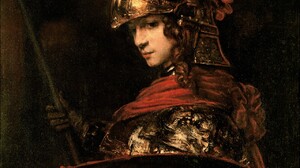 Greek Mythology Athena Rembrandt Van Rijn Classic Art Painting 1280x1667 Wallpaper