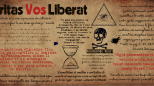 Italy Mouse Pad Conspiracy Illuminati Skull And Bones Quote Seneca Socrates Propaganda Text 2552x1144 Wallpaper
