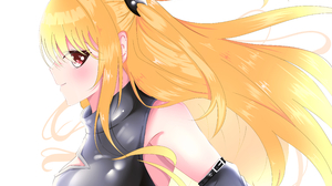Golden Darkness To Love Ru Anime Anime Girls Long Hair Blonde Artwork Digital Art Fan Art 4093x2894 Wallpaper