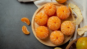 Tangerine Food Fruit Still Life Minimalism 2280x1520 Wallpaper