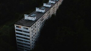 Russia Building Forest Block Of Flats Trees 1280x853 Wallpaper