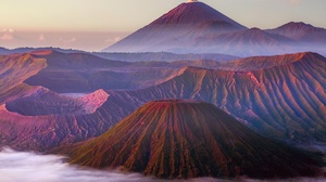 Indonesia Landscape Mountain Nature Volcano 1920x1280 Wallpaper