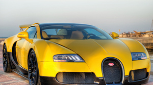 Bugatti Bugatti Veyron Yellow Car 2048x1536 Wallpaper