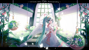 Hatsune Miku Angel 3000x1725 wallpaper