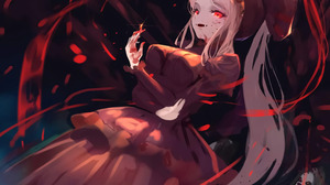 Shalltear Bloodfallen Overlord Anime Anime Girls Anime Red Eyes Red 4320x6112 wallpaper