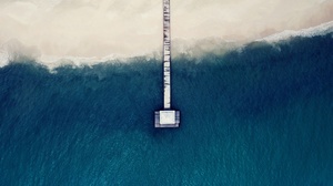 Aerial Beach 2880x1800 Wallpaper