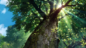 Kari Gurashi No Arietti Animated Movies Anime Animation Film Stills Studio Ghibli Trees Leaves Sky F 1920x1080 Wallpaper