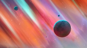 Planet Space 2560x1600 Wallpaper