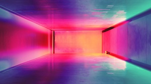 Bright Colorful Corridor Minimalist 4834x3223 Wallpaper