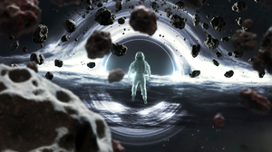 Digital Art Artwork Space Event Horizon Vadim Sadovski Astronomy Galaxy Stars Black Holes Science Fi 3840x2400 wallpaper