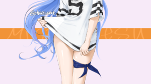 Anime Anime Girls Digital Digital Art 2D Purple Hair Chaesu 1208x2000 wallpaper