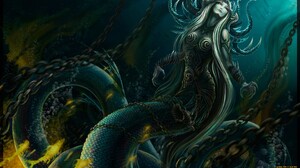 Fantasy Sea Monster 1920x1080 Wallpaper