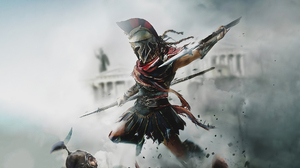 Assassins Creed Odyssey Video Games Warrior Concept Art Ubisoft Alexios Kassandra 1920x1080 wallpaper