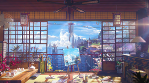 Anime Room 3840x2160 Wallpaper