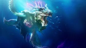 Fantasy Sea Monster 1600x1112 Wallpaper