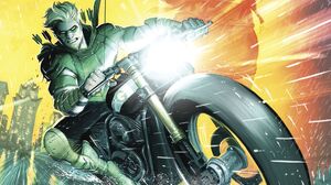 Dc Comics Green Arrow Motorcycle 1987x1289 Wallpaper