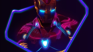 Portrait Display Portrait Marvel Comics Marvel Cinematic Universe Iron Man Tony Stark Robert Downey  950x1900 Wallpaper