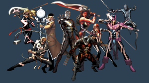 Black Widow Hawkeye Iron Fist Iron Man Spider Man Superhero Wolverine 1920x1080 Wallpaper