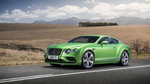 Bentley Bentley Continental Green Car 5120x2819 Wallpaper
