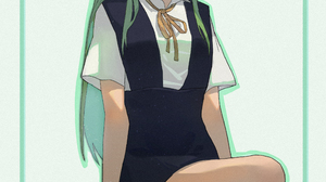 Anime Anime Girls Code Geass C C Code Geass Long Hair Green Hair Super Robot Taisen Artwork Digital  2480x3437 Wallpaper