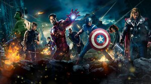 Avengers Black Widow Captain America Chris Evans Chris Hemsworth Cobie Smulders Hawkeye Hulk Iron Ma 2560x1440 Wallpaper