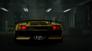Lamborghini Diablo Garage Need For Speed Need For Speed World Car Vehicle Video Games Rear View Tail 4112x2313 Wallpaper