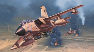 Aircraft Artistic Jet Fighter Panavia Tornado Warplane 2048x1480 Wallpaper