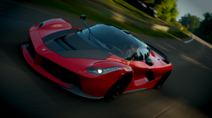 Car Ferrari LaFerrari Ferrari Forza Horizon 4 Video Games CGi Front Angle View Headlights Road 1920x1080 Wallpaper