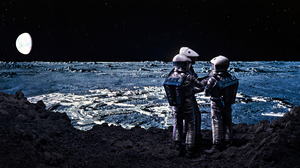 2001 A Space Odyssey Movies Film Stills Planet Astronaut Spacesuit 1920x1080 Wallpaper