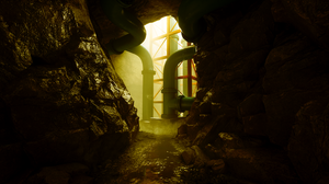 Control Nvidia RTX Pipes Ray Tracing Cave Remedy Games Video Games 2560x1440 Wallpaper