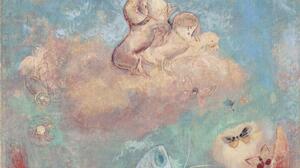 Odilon Redon Impressionism Symbolism Fantasy Art Artwork Oil Painting Flowers Surreal Polychromatic  4500x6009 Wallpaper