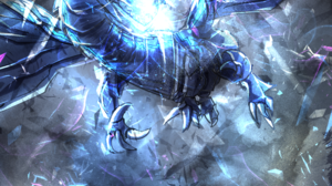 Anime Dragon Trading Card Games Yu Gi Oh Blue Eyes White Dragon Solo Artwork Digital Art Fan Art 2480x3508 Wallpaper