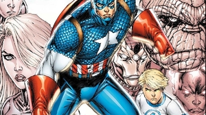 Captain America Invisible Woman Iron Man Thing Marvel Comics 1280x960 Wallpaper