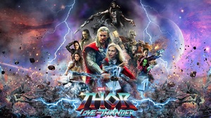 Thor Love And Thunder Marvel Cinematic Universe Movies Thor 1422x800 Wallpaper